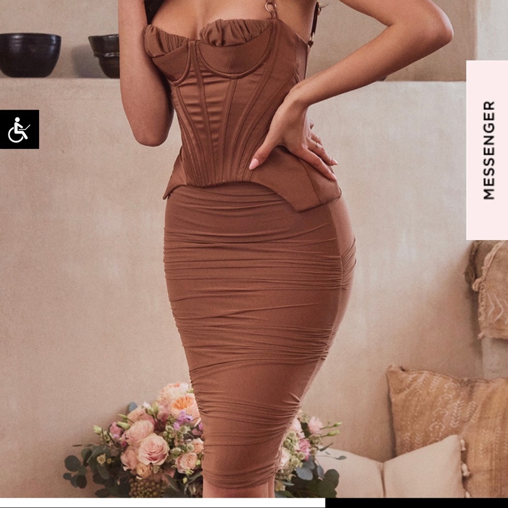 Fairly new, wore once in perfect condition. Size small